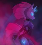  anthro armor broken_horn cutie_mark equine female frienship_is_magic hair horse mammal my_little_pony my_little_pony:the_movie pony red_hair scar science_fiction solo stickaroo tagme tempest_shadow 