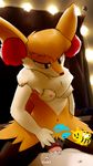  arthropod bee braixen breasts brown_eyes female fur insect kimeters male male/female navel nintendo penetration penis pok&eacute;mon pussy red_fur snapchat vaginal vaginal_penetration video_games white_fur yellow_fur 