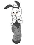  anthro asriel_dreemurr bunny_ears_(disambiguation) buny_costume caprine child clothed clothing crossdressing cub cute embarrassed fur goat male mammal semi undertale video_games white_fur young 
