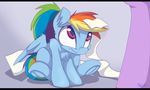  2016 black_bars blue_feathers cute duo equine feathered_wings feathers female feral friendship_is_magic mammal mistydash my_little_pony pegasus rainbow_dash_(mlp) source_request twilight_sparkle_(mlp) wings 