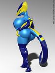  3d_(artwork) cyber_dragon dickgirl digital_media_(artwork) dragon idsaybucketsofart inflatable intersex leviathan-29 machine robot scalie 