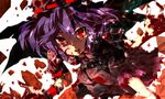  bad_id bad_pixiv_id blood blood_on_face blood_stain purple_hair red_eyes remilia_scarlet short_hair solo touhou zen_o 