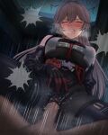  1boy 1girl art_undertaker assertive_female black_bodystocking black_groza_(girls'_frontline_2) blush boots breasts brown_hair clenched_teeth closed_eyes clothed_female_nude_male clothed_sex commander_(girls'_frontline) cowgirl_position english_commentary female_ejaculation female_orgasm from_below girl_on_top girls'_frontline girls'_frontline_2:_exilium hair_between_eyes hand_on_own_crotch hetero highleg highres indoors long_hair looking_at_viewer looking_down medium_breasts nude orange_eyes orgasm ots-14_(girls'_frontline) penetration_through_clothes penis pov pussy_juice pussy_juice_drip_through_clothes skin_tight solo_focus spread_legs straddling teeth thigh_boots thighs uncensored vaginal very_long_hair yellow_eyes 
