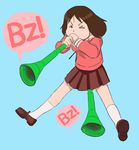  azumanga_daioh inanimate osaka tagme vuvuzela 