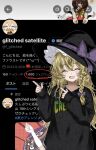  3girls ^_^ alternate_costume black_hat black_sweater blonde_hair blush bow bowtie braid cat_tail chen closed_eyes clothes_writing commentary_request contemporary facing_viewer gap_(touhou) glitched_satellite gloves hair_bow hat hat_bow highres kirisame_marisa long_hair long_sleeves looking_at_viewer milestone_celebration multiple_girls multiple_tails open_mouth purple_bow red_vest side_braid single_braid smile solo_focus sweater tail touhou two_tails vest white_gloves witch_hat yakumo_yukari yellow_bow yellow_bowtie 