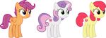  2017 apple_bloom_(mlp) cutie_mark cutie_mark_crusaders_(mlp) earth_pony equine feathered_wings feathers female feral friendship_is_magic fur green_eyes group hair horn horse magister39 mammal multicolored_hair my_little_pony pegasus pony purple_hair red_hair scootaloo_(mlp) sweetie_belle_(mlp) teenager two_tone_hair unicorn wings young 