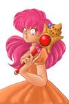 akazukin_chacha dress magic_stick marin pink_hair 