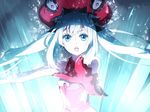  blue_eyes dress fate/grand_order hat long_hair power rider_(marie_antoinette) twintails white_hair 