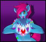  &lt;3 heart-shaped_nipples hyena hypno_eyes hysteria_hyena intersex mammal neon ruby_macias 
