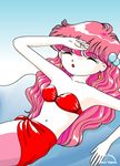  akazukin_chacha faint marin mermaid pink_hair 
