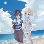  1boy 1girl lillie_(pokemon) male_protagonist_(pokemon_sm) pokemon pokemon_(game) pokemon_sm tagme you_(pokemon_sm) 