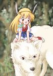 akazukin_chacha chacha cosplay magical_princess mounting sitting takatani wolf 