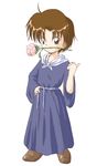  akazukin_chacha blue_robe rose shiine standing 