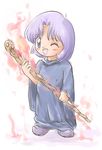  akazukin_chacha purple_hair standing stick yakko 