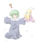  akazukin_chacha blonde_hair blue_robe dorothy green_hair seravi 