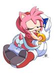  2017 amy_rose anthro black_nose body_pillow boots clothed clothing coolblue dakimakura_design dakimakura_pillow eyelashes eyes_closed female footwear gloves hair hedgehog mammal masturbation open_mouth panties pillow pink_hair pussy_juice simple_background solo sonic_(series) sonic_the_hedgehog underwear white_background 