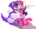  2017 cutie_mark dialogue duo english_text equine facesitting female friendship_is_magic hair horn long_hair lunarmarshmallow mammal my_little_pony rarity_(mlp) text twilight_sparkle_(mlp) unicorn winged_unicorn wings 