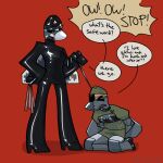 1:1 aeromorph age_difference aircraft anthro bdsm black_sclera breasts bunchasticks cleavage clothed clothing collar delta_(bunchasticks) dialogue dominant dominant_female duo english_text f-22_raptor female female/female flogger footwear hi_res high_heels holding_object kneeling latex latex_clothing latex_skinsuit leash leashed_collar leashed_female lipstick living_aircraft living_machine living_vehicle lockheed_martin machine makeup miss_felon_(bunchasticks) older_female pain pilotka safeword shoes simple_background skinsuit standing su-57 submissive submissive_female sukhoi text tight_clothing vehicle wings