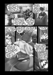 4_arms absurd_res antennae_(anatomy) anthro apron armwear arthropod arthropod_abdomen back_wings bar bartender bee big_butt black_and_white bottomwear bow_tie business_attire business_suit businesswear businesswoman butt canid canine canis ceo chest_tuft clothed clothed_anthro clothed_female clothed_male clothing comic dialogue domestic_dog duo ear_piercing elbow_gloves english_text eyewear female fluffy fluffy_chest fully_clothed fully_clothed_anthro fully_clothed_female fully_clothed_male glasses gloves group handwear hi_res huge_butt husky hymenopteran inner_thoughts insect insect_wings leather leather_bottomwear leather_clothing leather_gloves leather_handwear leather_pants male mammal monochrome multi_arm multi_limb neck_tuft nordic_sled_dog pants piercing queen_bee removing_coat revealing_outfit sasha_(soomir) shirt soomir speech_bubble spitz stinger stinger_tail suit sulking tail text thong thong_straps thought thought_bubble thoughts topwear trio tuft undershirt underwear undressing undressing_self wearing_glasses wings zinnia_(soomir)