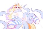 1_horn 2026 absurd_res blonde_hair blue_tentacles bodily_fluids clothing digital_drawing_(artwork) digital_media_(artwork) double_penetration ejaculation equid equine female female_feral female_penetrated feral feral_penetrated footwear fur genital_fluids hair hasbro hi_res highlights_(coloring) hooves horn horse legwear light_theme long_hair lunargent mammal monotone_body monotone_fur monotone_hair my_little_pony oral oral_penetration orange_highlights pattern_clothing pattern_footwear pattern_legwear pattern_socks penetration pink_eyes pivoted_ears pony quadruped sex shaded simple_background socks soft_shading solo striped_clothing striped_footwear striped_socks stripes tail tentacle_in_mouth tentacle_in_vagina tentacle_penetration tentacle_sex tentacles three-quarter_view unguligrade vaginal vaginal_fluids vaginal_penetration vaginal_squirting wavy_hair white_background white_body white_fur white_horn yellow_tail