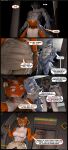 3d_(artwork) 5_fingers abs absurd_res anthro aquatic arm_tattoo breasts cam_(petruz) clothed clothed_anthro clothed_female clothed_male clothing coat comic convenient_censorship covering covering_crotch covering_self dialogue digital_media_(artwork) doctor english_text felid feline female fingers fish fur gloves great_white_shark grey_body grey_fur grey_skin group hammerhead_(petruz) handwear hi_res humanoid_hands lab_coat lynx mackerel_shark male mammal multicolored_body multicolored_fur multicolored_skin muscular muscular_anthro muscular_male nude nude_anthro nude_male pantherine red_body red_fur red_nose reindeerviking shark shirt sign source_filmmaker_(artwork) speech_bubble striped_body striped_fur stripes tank_top tattoo text thought_bubble tiger topwear trio two_tone_body two_tone_fur two_tone_skin white_body white_fur white_shark white_skin
