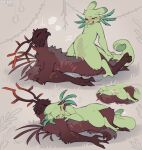 absurd_res after_sex amber_(trickate) antler_markings antlers arm_scar bloated blush blushing_profusely bodily_fluids breath brown_antlers brown_body brown_fur cowgirl_position cum cum_inside drooling duo ear_markings ejaculation eyes_closed facial_scar female freckled_face freckled_legs freckled_thighs freckles from_front_position fur genital_fluids genitals grass green_body green_fur green_gills hands_on_ground hands_on_tail happy hi_res horn humanoid internal interspecies knot knotted_penis knotting long_tail looking_pleasured lying male male/female mammal markings narrowed_eyes on_back on_bottom on_grass on_ground on_top one_eye_closed onomatopoeia orgasm panting parsley_(trickate) penetration penis plant pumping_cum rain_world resting resting_on_belly resting_on_partner saliva scar scavenger_(rain_world) scratching semi-anthro sex short_tail slugcat sound_effects spikes spikes_(anatomy) sweat tail tail_markings tail_motion tail_scar tail_twist tailwag text thick_tail thick_thighs translucent trickate twitching twitching_leg twitching_tail vaginal vaginal_penetration videocult vulva