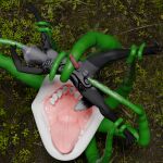 1:1 3d_(artwork) absurd_res anal anal_penetration animal_genitalia animal_penis anthro aydan_(aydanfox) aydultcontent black_body black_fur bodily_fluids canid canine carnivorous_plant digital_media_(artwork) drooling forced fox fur genitals hair hi_res imminent_vore male mammal monster_pred open_mouth oral oral_penetration outside penetration penis plant plant_monster plant_pred plant_vore rape restrained saliva saliva_string sex size_difference solo tentacle_in_ass tentacle_in_mouth tentacle_penetration tentacle_rape tentacle_sex tentacles tongue tongue_out vore