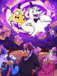 3:4 aloha_shirt anthro aunt_arctic avian beanie bear bill_cipher bird black_bow_tie black_clothing black_hat black_headwear black_jacket black_topwear blue_body blue_clothing blue_fur blue_hat blue_headwear bow_tie box braces brown_clothing brown_hair brown_hat brown_headwear cardboard cardboard_box clothing club_penguin container crossover dipper_pines disney female fez fur gary_the_gadget_guy gravity_falls green_body green_fur group hair hat headgear headwear herbert_p._bear hi_res jacket letlab0611 long_hair mabel_pines male mammal pattern_clothing pattern_shirt pattern_topwear penguin pink_beanie pink_body pink_clothing pink_fur pink_hat pink_headwear pink_sweater pink_topwear polar_bear print_clothing print_shirt print_topwear propeller_hat red_clothing red_hat red_headwear red_shirt red_topwear rookie_(club_penguin) shirt short_hair stan_pines sweater top_hat topwear two_tone_hat ursine white_body white_clothing white_fur white_hat white_headwear