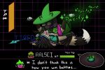 3:2 andromorph andromorph/male andromorph_penetrated anthro anvil_position armor bat bat_ears black_body black_fur blush blush_lines bodily_fluids canid canine circlet clothed clothed_sex clothing cum cum_in_vagina cum_inside dark_world darkner deltarune dipstick_tail duo english_text eyes_closed eyewear fight fox from_front_position fur gameplay_mechanics genital_fluids glasses gui hat headgear headwear health_bar highlights_(coloring) hybrid impregnation impregnation_view intersex intersex/male intersex_penetrated kiba_(crescentwolf) legs_up magic male male_penetrating male_penetrating_andromorph male_penetrating_intersex mammal markings melee_weapon metal_fox117 nonbinary_(lore) ovum pawpads penetration penile penile_penetration penis_in_vagina polearm ralsei robe scarf sex spear sperm_cell tail tail_markings text undertale_(series) user_interface vaginal vaginal_penetration weapon winged_arms wings wizard_hat