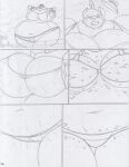 2024 =clothing anthro barbed_wire belly big_belly big_breasts bottomwear bra breasts canid canine canis clothing comic coyote crop_top deep_navel female fence fur gloves hair handwear hat headgear headwear hi_res huge_belly huge_breasts jacket june_coyote macro mammal morbidly_obese morbidly_obese_anthro navel obese obese_anthro overweight overweight_anthro panties shirt shorts sketch solo teeth thick_thighs topwear torn_bottomwear torn_clothing torn_topwear traditional_media_(artwork) underwear virus-20 wind