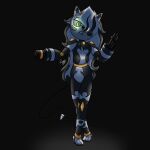 1:1 android anthro arm_cannon black_background black_body black_hair featureless_crotch female flat_chested gatling_gun golden_markings green_eyes gun gun_arm hair hi_res high_heeled_feet long_hair machine machine_gun minigun multicolored_body multicolored_hair nude nude_anthro nude_female one_eye_obstructed open_mouth pointy_ears ranged_weapon robot signature simple_background solo thetis_(bonjolasermaster) two_tone_body two_tone_hair weapon weapon_arm white_body white_hair zboys
