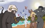 abs absurd_res andromorph animal_humanoid anthro apollyon_(elmistorr) areola armlet astrea_(elmistorr) bangs beach bedroom_eyes belly beverage big_breasts big_butt black_body black_fur black_hair black_nipples blonde_hair blue_eyes blush bovid bovine breasts brown_body brown_fur butt cattle choker clothing cloud container cup curvy_figure day dragon dragonborn_(dnd) draldacis_(elmistorr) dungeons_and_dragons elagor_(elmistorr) elemental_creature elf elmistorr european_mythology female flat_chested flirting flirting_with_viewer flying freckled_face freckles fur genitals glistening glistening_eyes greek_mythology grey_body grey_hair group hair hands_behind_head hasbro heart_symbol hi_res human humanoid intersex jewelry kyrah_(odyssey_of_the_dragonlords) lagomorph lagomorph_humanoid leporid mammal mammal_humanoid minotaur mythological_creature mythological_scalie mythology narrowed_eyes necklace nervous nipple_dip nipples nude nudist nymph outside pointy_ears pose pubes rabbit scales scalie scar sea seductive short_hair shy sky slightly_chubby slightly_chubby_anthro slightly_chubby_female smile smiling_at_viewer standing stretching sudden_nudity suggestive_look summer surprised swimwear tear_trough teeth_showing thick_thighs two-piece_swimsuit vulva water white_body white_hair white_scales wide_hips wizards_of_the_coast yellow_eyes
