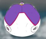 2017 6:5 accessory air_inflation anthro artist_name belly belly_expansion big_belly big_breasts big_cheeks big_hands black_eyebrows black_mouth black_nose blaze_the_cat body_inflation bottomwear breast_expansion breasts cheek_expansion clothing coat colored digital_media_(artwork) domestic_cat expansion eyebrows eyelashes eyes_closed felid feline felis female flat_colors floating footwear forehead_gem front_view gem gloves grey_background grinex hair hair_accessory hairband handwear huge_belly huge_breasts huge_cheeks hyper hyper_belly hyper_breasts hyper_inflation immobile inflation mammal motion_lines open_mouth pants pink_clothing pink_footwear pink_shoes puffed_cheeks purple_clothing purple_coat purple_ears purple_hair purple_tailcoat purple_topwear red_gem red_hairband round_body sega shoes simple_background solo sonic_the_hedgehog_(series) spherical_inflation sunken_limbs swelling tailcoat teeth text tight_clothing topwear white_bottomwear white_clothing white_gloves white_handwear white_inner_ear white_pants