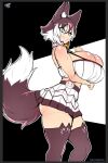 animal_humanoid artist_logo artist_name ass_hanging_out_of_skirt bell bell_collar big_breasts big_butt black_clothing black_legwear black_thigh_highs border bottomwear breasts brown_hair butt cat_humanoid cat_tail child_bearing_hips clothed clothed_female clothing collar colored_sketch curvy_figure desertfoxcomics digital_drawing_(artwork) digital_media_(artwork) domestic_cat english_text felid felid_humanoid feline feline_humanoid felis female fur grey_border hair heterochromia hourglass_figure huge_breasts humanoid jingle_bell jingle_bell_collar kat_(mazume) legwear light_body light_skin light_skinned_female logo long_tail looking_at_viewer maine_coon mammal mammal_humanoid medium_hair midriff multicolored_body multicolored_fur multicolored_hair overflowing_breasts pinup pose sagestrike2 sexy_woman short_hair side_boob side_view simple_background sketch skirt solo standing tail text thick_thighs thigh_highs tight_clothing tight_topwear topwear white_hair white_sclera wide_hips