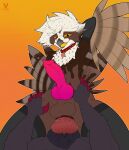 absurd_res anal anal_penetration animal_genitalia animal_penis anthro anus arm_warmers armpit_fetish armpit_play armwear avian balls beak big_balls big_penis bird butt canine_genitalia canine_penis ceilo_(wafflezcol) claws clothing collar cowgirl_position cutefckngbunny duo erection feathers femboy food food_creature from_front_position generation_5_pokemon genitals hand_on_butt hand_on_hip hand_on_leg hand_on_thigh hi_res hung_bottom hung_femboy knot knotted_penis legwear licking licking_lips looking_down lying male male/male male_penetrated male_penetrating male_penetrating_male multicolored_penis muscular nintendo on_back on_bottom on_top owl penetration penile penile_penetration penis penis_in_ass penis_tip pink_penis pokemon pokemon_(species) pulsatrix sex sheath spectacled_owl spread_butt spreading tail thigh_highs tongue tongue_out transformation true_owl zoroark