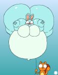 4_fingers aliasing anthro artist_logo artist_name barry_buns belly belly_expansion big_belly big_butt blue_body blue_fur blush body_inflation bubble_butt buckteeth butt butt_expansion countershade_belly countershade_tail countershading digital_media_(artwork) disney duo expansion eyelashes female femboy fingers fur glistening glistening_belly glistening_butt hi_res huge_belly huge_butt hyper hyper_belly hyper_butt inflation kiff_(series) kiff_chatterley lagomorph leporid logo male mammal navel notched_ear orange_body orange_fur outie_navel rabbit rodent sciurid signature tail teeth text thatdawgmurray tree_squirrel