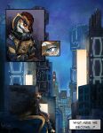 absurd_res anthro bionic_eye bionics blue_eyes cd_projekt_red cybernetic_arm cybernetic_eye cybernetic_limb cybernetics cyberpunk_2077 darktide dreadlocks english_text female fur furred_scalie furred_snake hi_res machine myra_sylus psyker reptile scalie skinny slim snake snoathar solo text undercut undercut_hair warhammer_(franchise) warhammer_40000