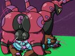 4:3 absurd_res anal anal_orgasm anal_penetration anthro anthro_on_feral anthro_penetrated anus balls bestiality big_balls black_spots blue_body blue_fur bodily_fluids brown_body brown_fur chibi_(chibitay) chibitay cum cum_drip cum_in_ass cum_inside domestic_cat dripping duo ejaculation felid feline felis female female_penetrated feral feral_penetrating feral_penetrating_anthro freckles fur generation_5_pokemon genital_fluids genital_raphe genitals hands-free hi_res interspecies male male/female male_penetrating male_penetrating_female mammal nintendo orgasm penetration penile penile_penetration penis_in_ass pokemon pokemon_(species) pokephilia puffy_anus raphe_(anatomy) scolipede scrotal_raphe scrotum_flap sex size_difference spots trans_(lore) trans_woman_(lore)