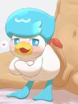 2026 3:4 ambiguous_feral ambiguous_focus ambiguous_gender ambiguous_on_human balls beageiso bestiality biped bipedal_feral blue_body blue_eyes blush blush_lines crossed_arms digital_drawing_(artwork) digital_media_(artwork) duo erection feral feral_focus generation_9_pokemon genitals glans grey_background head_tuft heart_reaction hi_res human human_on_feral humanoid_genitalia humanoid_penis interspecies larger_human larger_male looking_at_another looking_back looking_back_at_another male male_human male_on_feral mammal mostly_offscreen_character mostly_offscreen_human mostly_offscreen_male multicolored_body navel nintendo nude open_mouth open_smile penis pokemon pokemon_(species) pokephilia quaxly shaded simple_background sitting size_difference slim slim_human slim_male smaller_ambiguous smaller_feral smile soft_shading solo_focus standing teasing_with_butt three-quarter_view tuft two_tone_body white_body