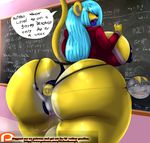  anal anus between_ass big_breasts big_butt breasts butt chalkboard chalm clothing deep_rimming dickgirl intersex lipstickteacher makarimorph maths misskari oral puffy_anus rimming school sex smothering thong used_as_clothing voluptuous wide_hips 