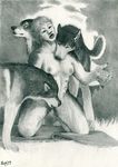  2017 ambiguous_gender breasts canine female feral invalid_tag mammal nipples scheriff tagme 
