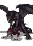  anal anal_penetration anthro anthro_on_feral anthro_penetrating_feral bestiality canine cum cum_drip cum_inside cum_on_ground demoniccompendium dragon dripping duo feral from_behind_position fyrien looking_pleasured male male/male mammal penetration reptile scalie sex size_difference wings wolf 