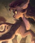  equine fan_character feathered_wings feathers female feral fur hair hooves locksto mammal my_little_pony pegasus solo wings 