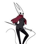  breasts clothed clothing empty_eyes female fenix31_(artist) hi_res hollow_knight hollow_knight_(species) hornet_(hollow_knight) humanoid legwear mrdoccon needle panties scarf skimpy solo thigh_highs underwear 