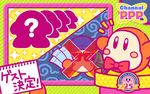  blush_stickers bow bowtie commentary_request crossed_out fake_screenshot hat kirby kirby_(series) logo notepad official_art sunglasses ticket waddle_dee 