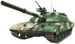  caterpillar_tracks ground_vehicle gun machine_gun military military_vehicle motor_vehicle original t-64 tank weapon white_background 