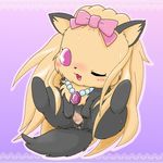  anthro blush bow canine censored cub cute dog female gem hair_bow hair_ribbon in_heat jewelpet jewelry looking_at_viewer mammal mimitako necklace one_eye_closed open_mouth purple_eyes pussy pussy_juice ribbons sanrio simple_background solo spread_pussy spreading terrier topaz_(jewelpet) wink yorkshire_terrier young 