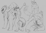  2017 all_fours anal animal_genitalia animal_pussy anthro anthro_on_feral anus bestiality black_and_white blush canine canine_pussy digital_drawing_(artwork) digital_media_(artwork) doggystyle duo eyes_closed female feral from_behind_position front_view fur interspecies legendary_pok&eacute;mon looking_back lying male male/female male_on_feral male_penetrating mammal monochrome multiple_scenes neck_tuft nematious_(character) nintendo nude on_front one_eye_closed oral pok&eacute;mon pussy quadruped raikou raised_tail rear_view rimming scar sex simple_background sketch standing tail_grab tongue tongue_out tuft video_games white_background wolf yaroul 