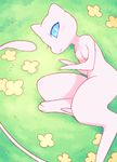  2017 anthro blue_eyes breasts digital_media_(artwork) female legendary_pok&eacute;mon looking_at_viewer mew napdust nintendo nude pok&eacute;mon solo video_games 