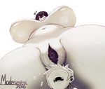  &lt;3 2016 anthro big_breasts breasts cervix duo eyes_closed female huge_breasts humanoid imminent_vore lips lynn_(modeseven) modeseven monochrome navel nipple_mouth not_furry nude purple_pussy pussy pussy_juice simple_background siren slightly_chubby thick_thighs voluptuous vore white_background white_body 
